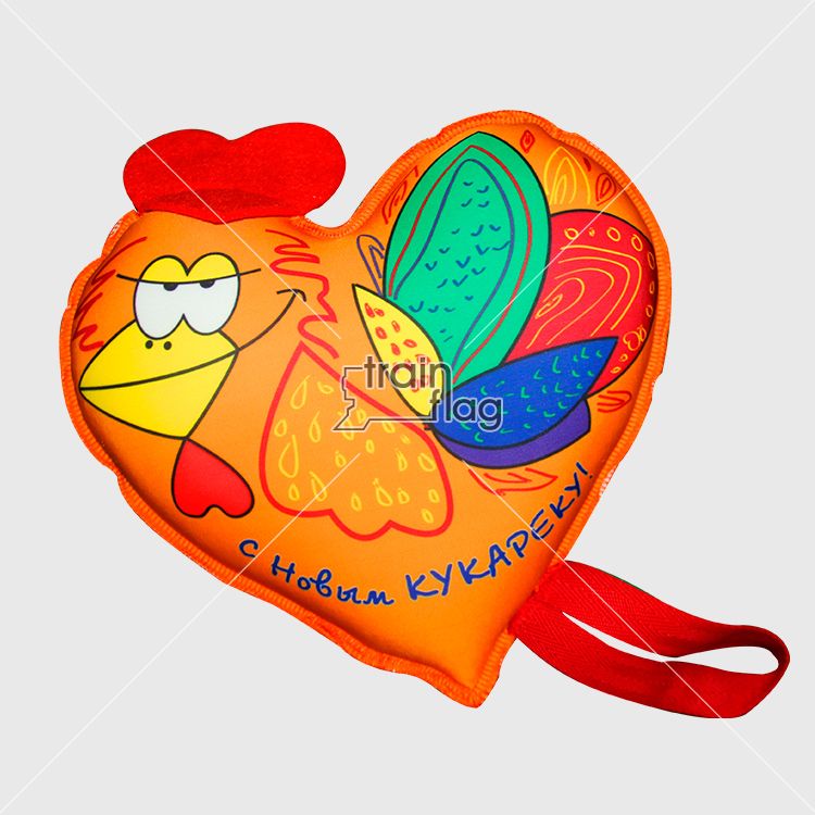 Игрушка «Сердце – петушок антистресс»